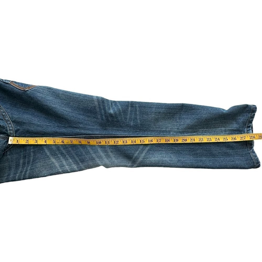 F.U.S.A.I 1997 Vintage Medium Wash Straight Leg Denim Jeans (32) - Picture 6 of 14